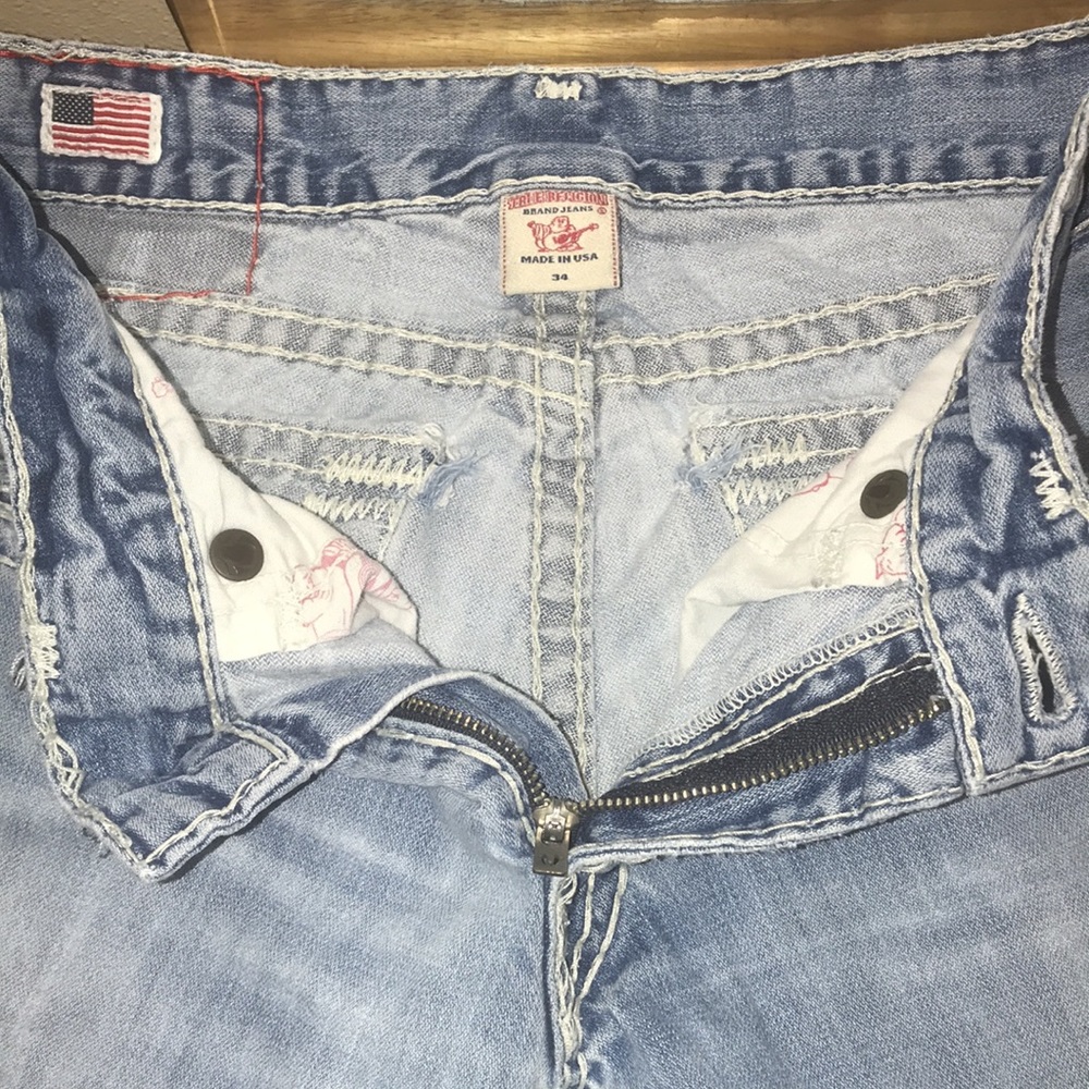 TRUE RELIGION RICKY SUPER T MADE IN USA - Picture 12 of 16